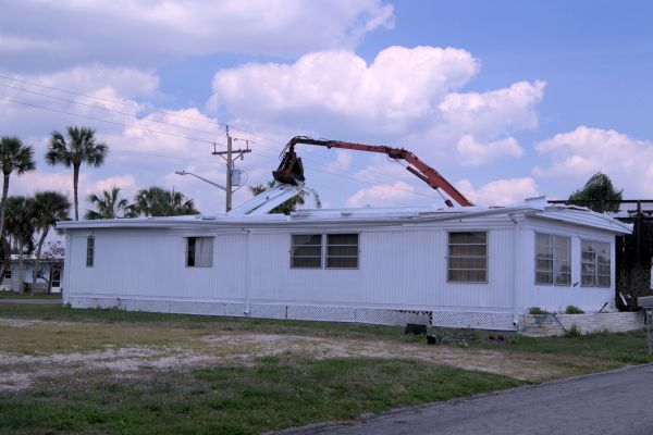 Mobile Home Demolition in Boulder